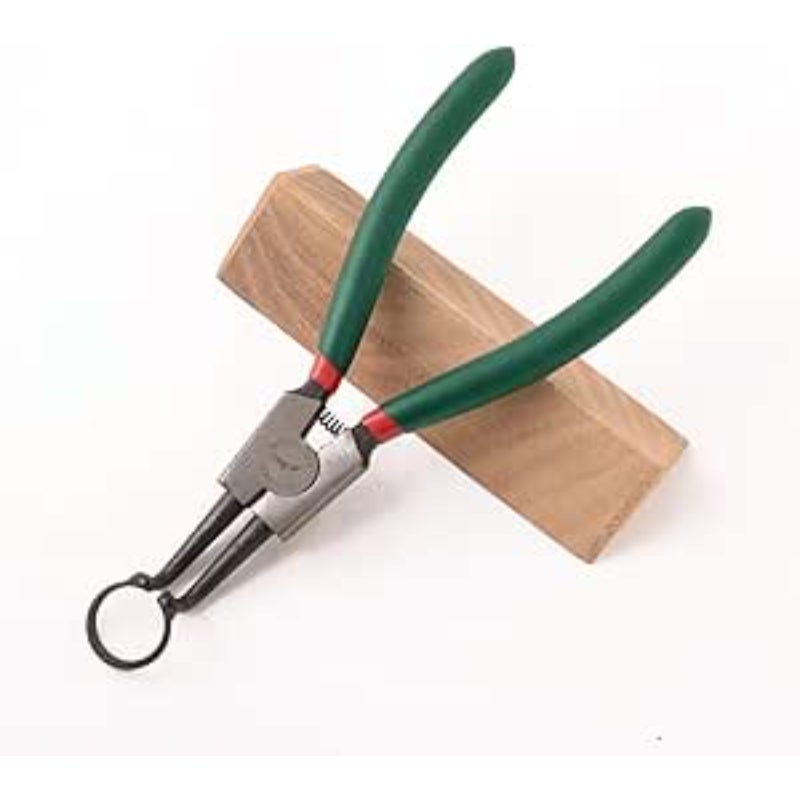 FIT External Circlip Pliers Bent 8 Inch Chrome Vanadium Heavy Duty